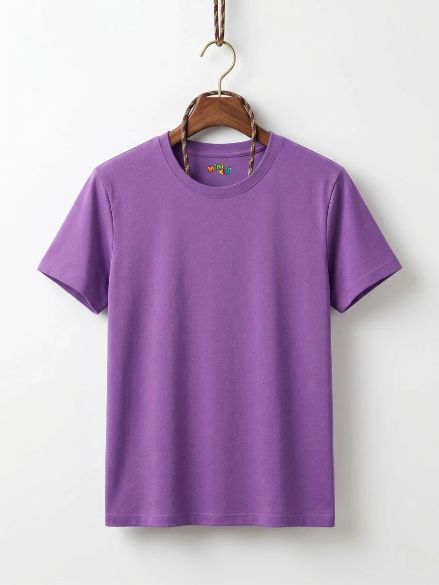 Cotton Jersey Tee Regal Purple