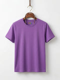 Cotton Jersey Tee Regal Purple