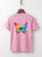 Rainbow Puzzle Butterfly