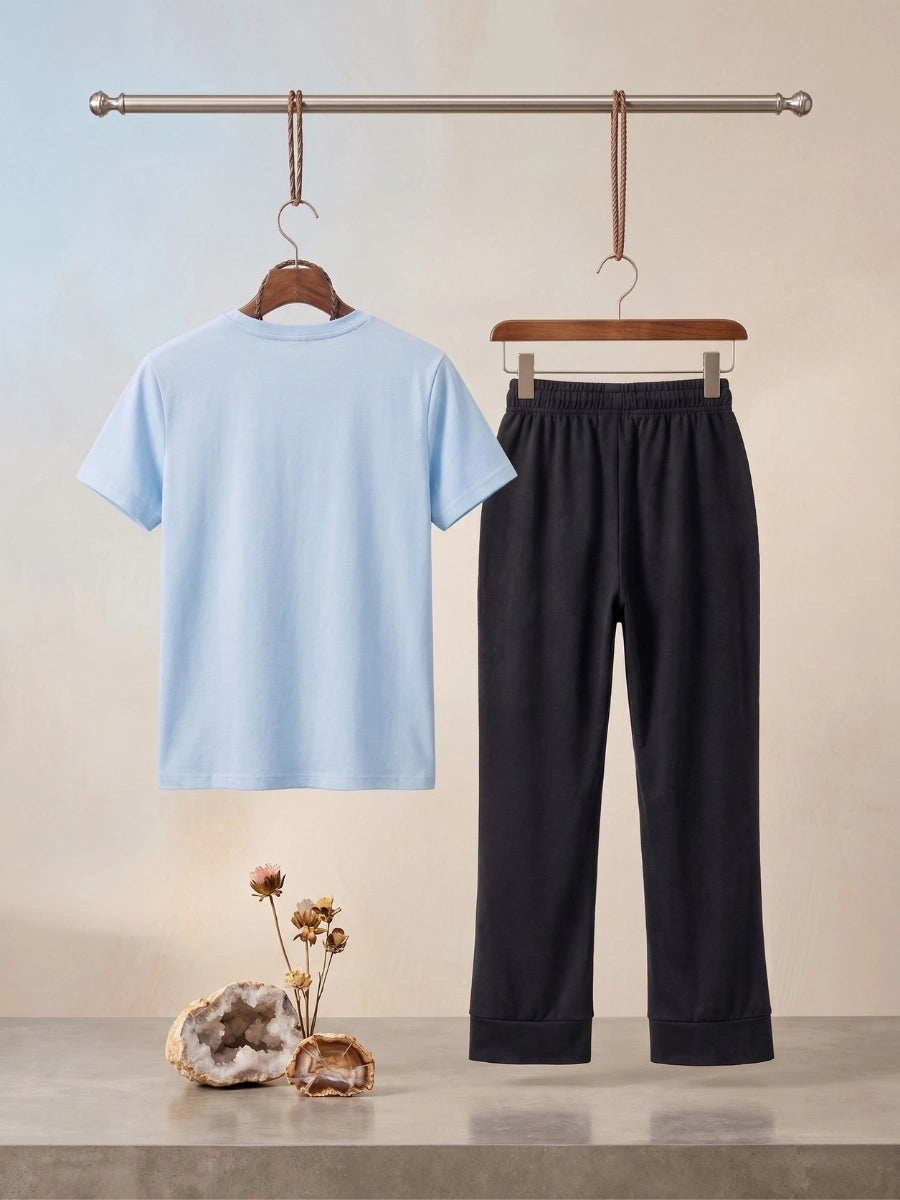 Ethereal Butterfly Cotton Suit Set