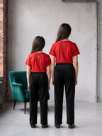 Minimalist "Golden Sprout" Suit Set