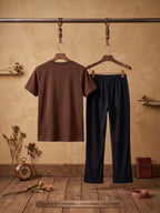 Vintage Phoenix Chocolate Brown & Black