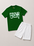 Proud Pakistani Kids T-Shirt & Shorts Set – MiniKidi ⭐