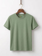Cotton Jersey Tee Sage Green
