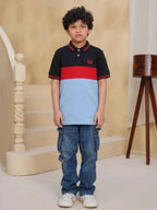 Sky Block Polo