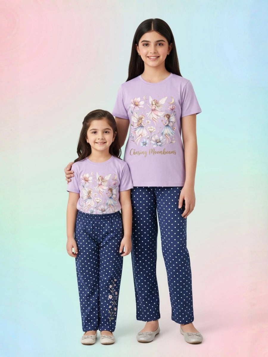 Chasing Moonbeams Fairy Cotton Suit Set