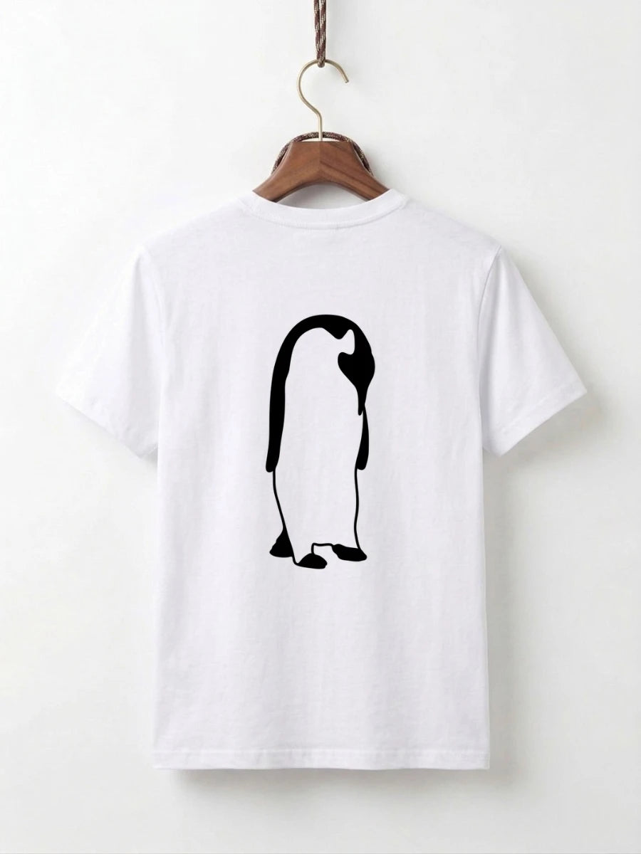 Cool Penguin Surfer