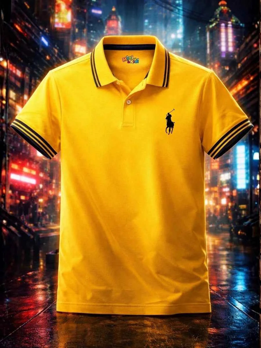 Classic Polo - Mustard Yellow