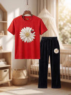 Daisy & Ladybug Cotton Suit Set