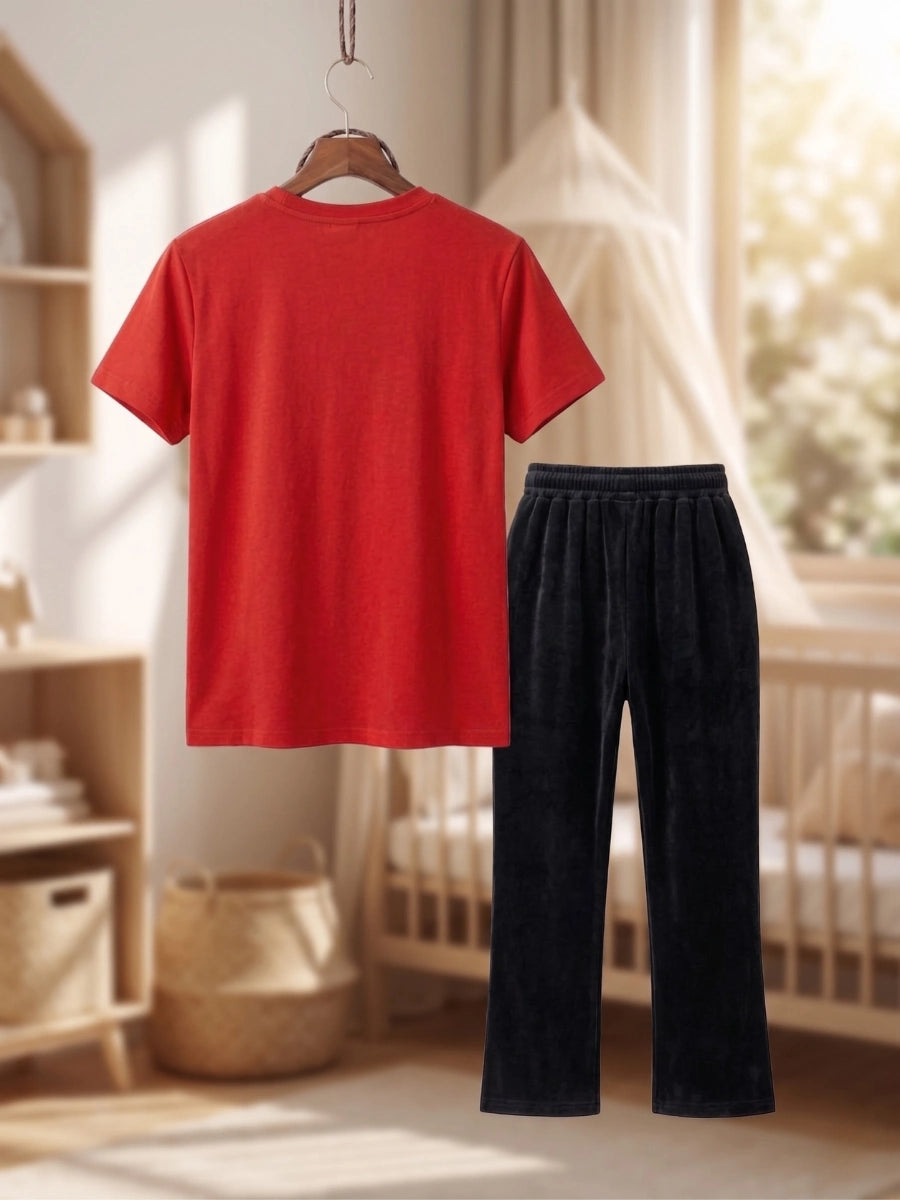 Daisy & Ladybug Cotton Suit Set