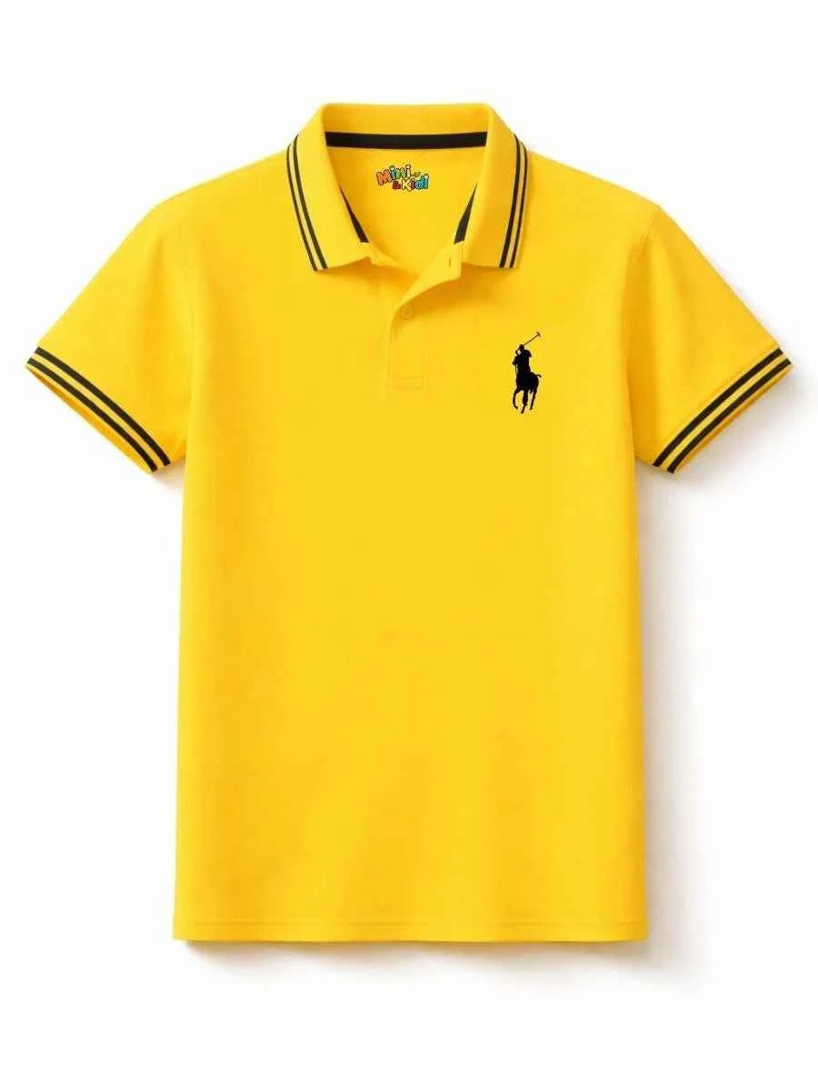 Classic Polo - Mustard Yellow
