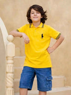 Classic Polo - Mustard Yellow