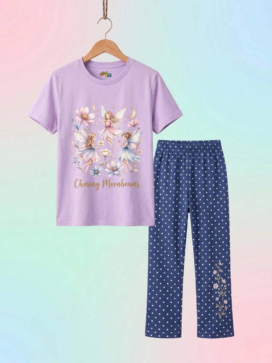 Chasing Moonbeams Fairy Cotton Suit Set