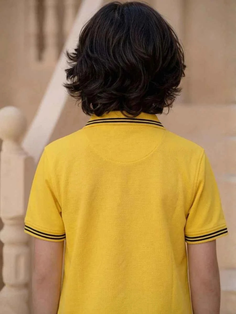 Classic Polo - Mustard Yellow
