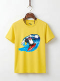 Cool Penguin Surfer