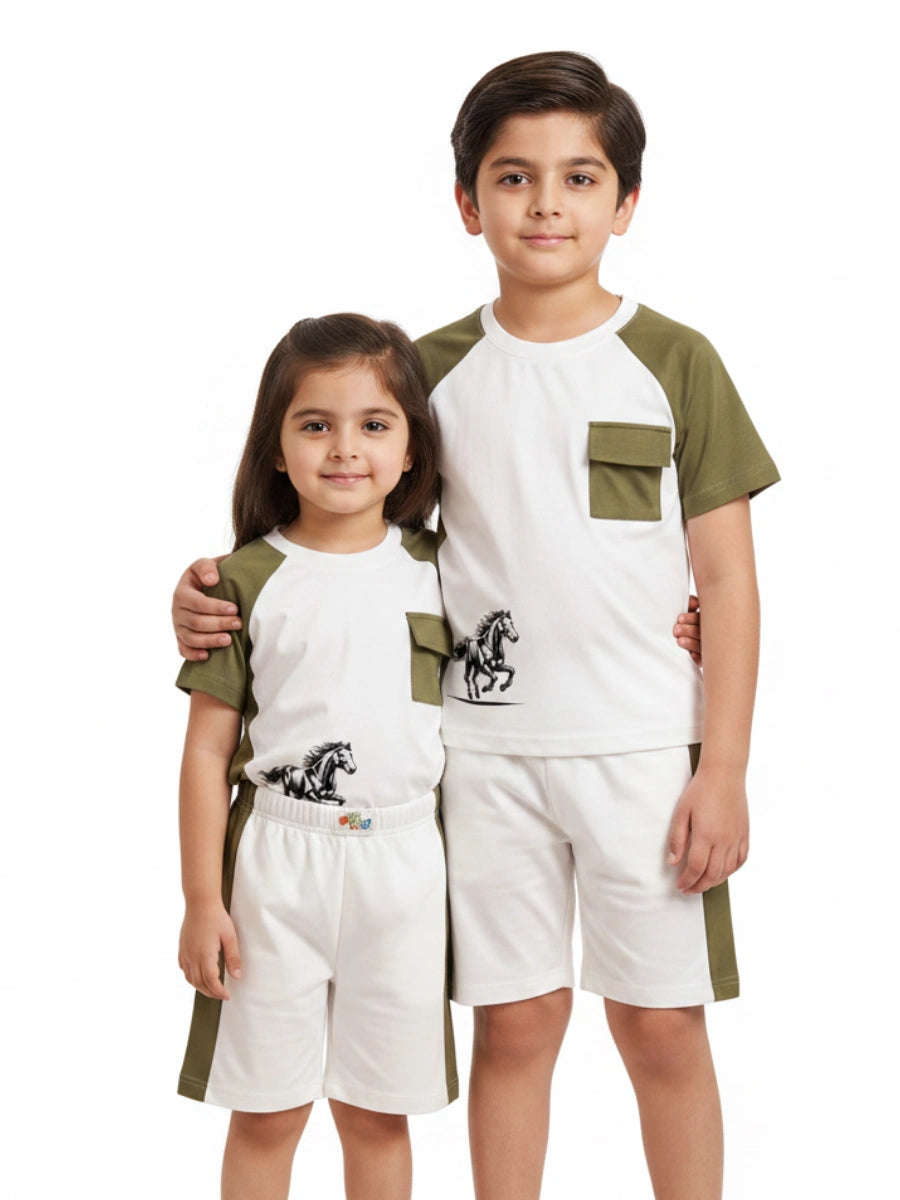Boys Wild Spirit Raglan Set
