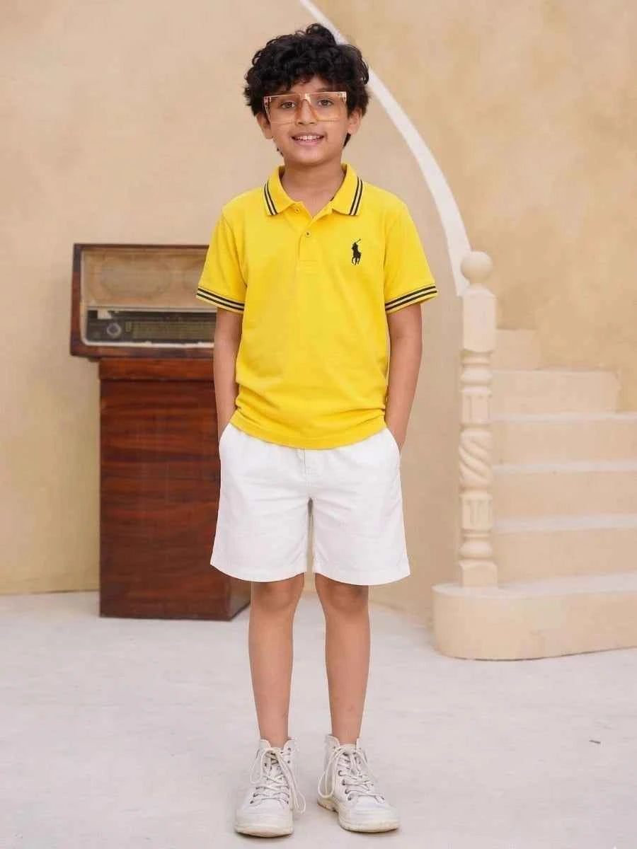 Classic Polo - Mustard Yellow