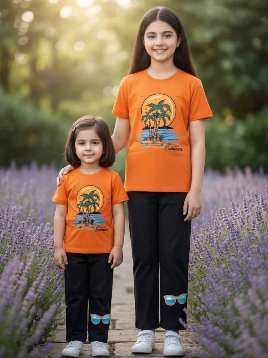 Tropical Summer Cotton Suit Set (Copy)