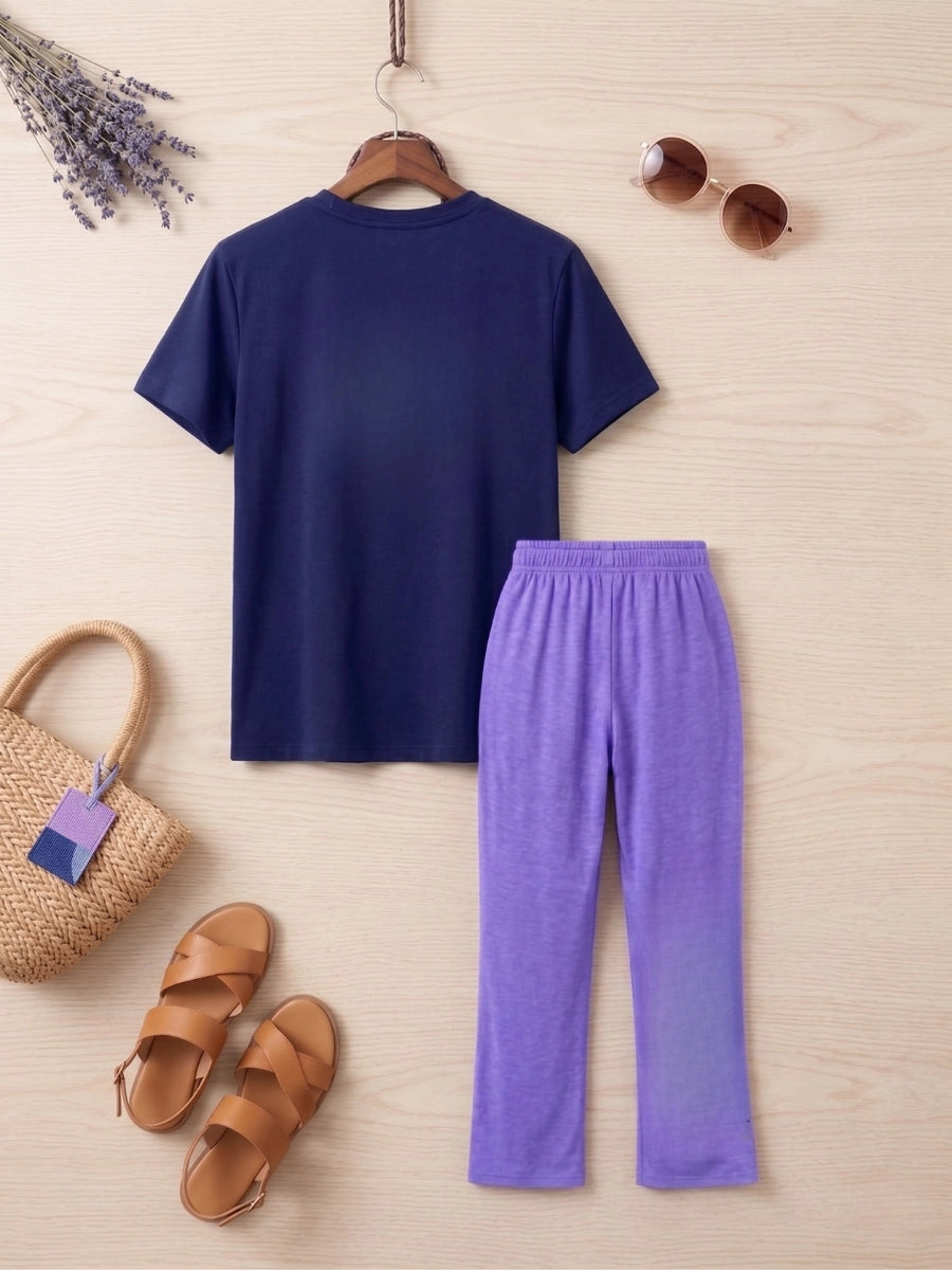 Wanderlust & Adventure Cotton Suit Set