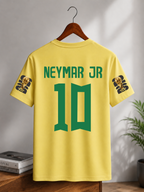 Brazil Neymar Jr 10 Premium Football T-Shirt