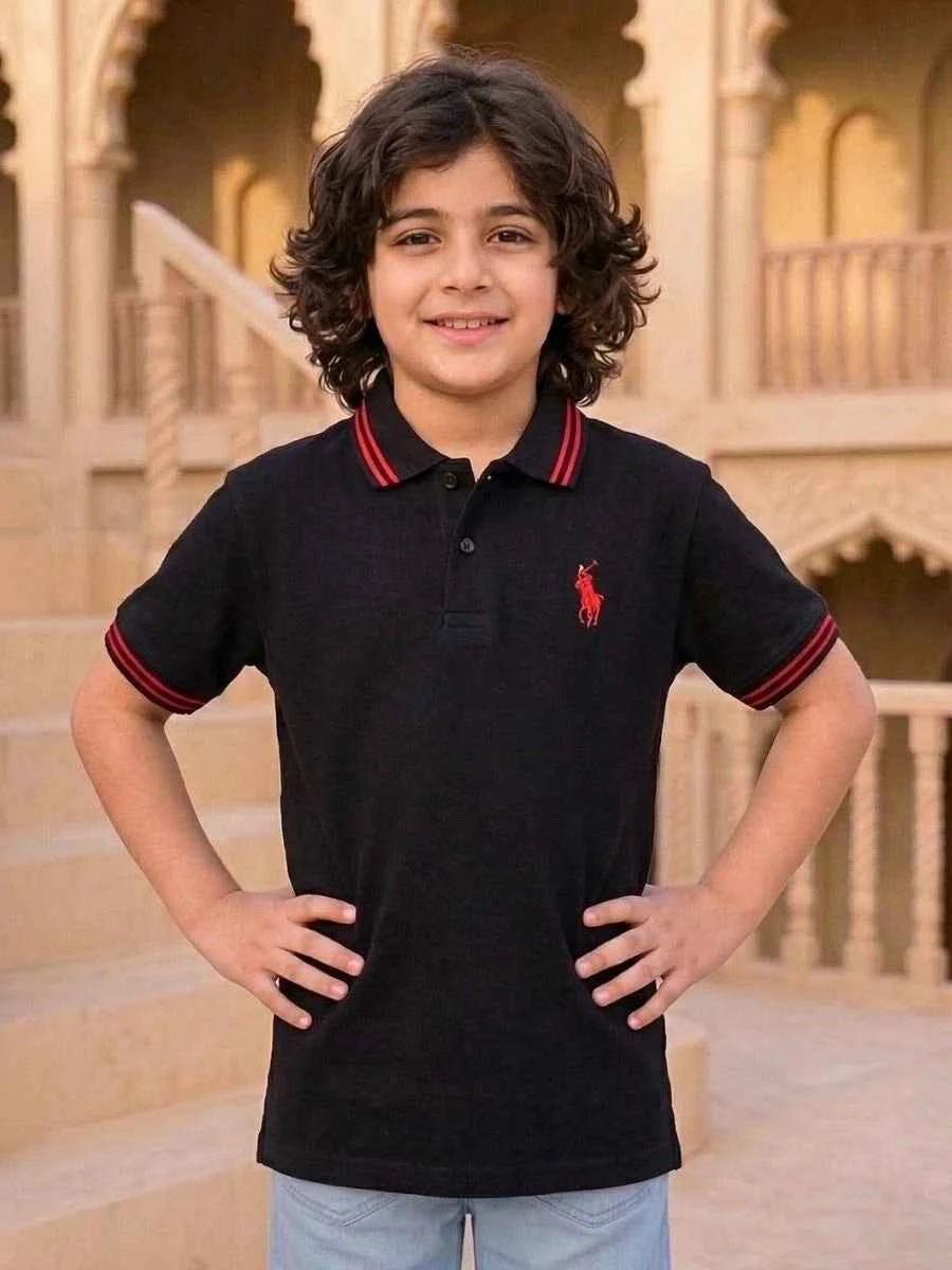 Essential Polo - Jet Black
