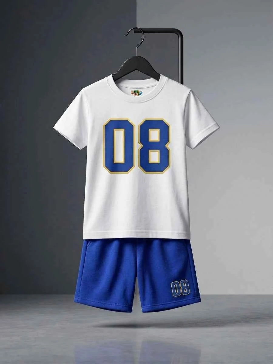 Varsity "08" Cotton Set