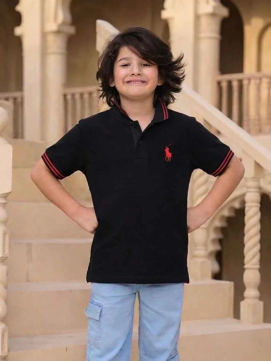 Essential Polo - Jet Black