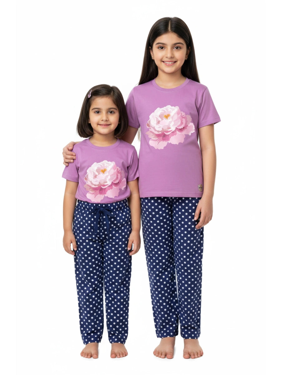 Blooming Peony Cotton Suit Set
