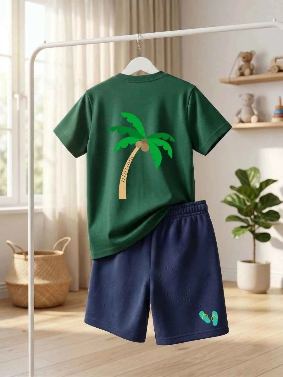 Tropical Coconut Tree Set