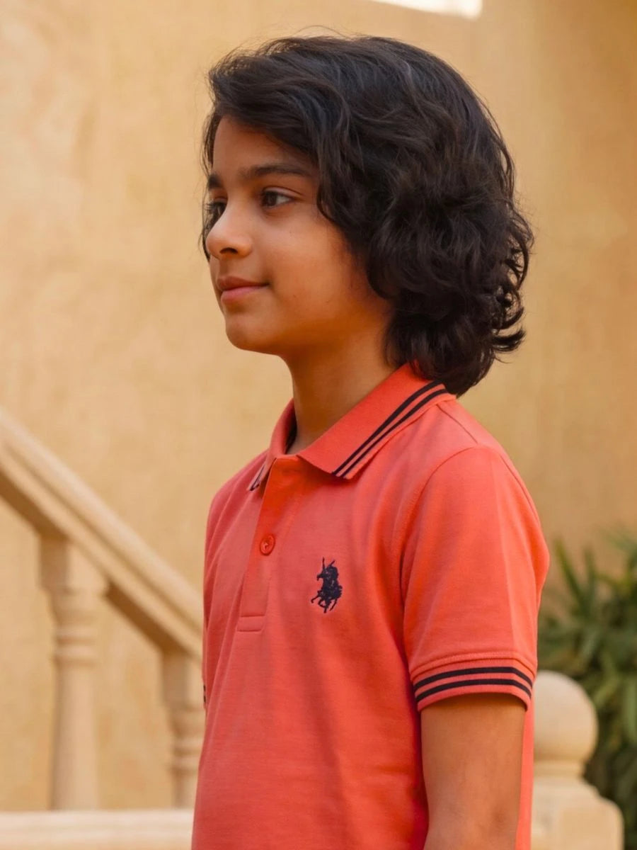 Essential Polo - Soft Peach