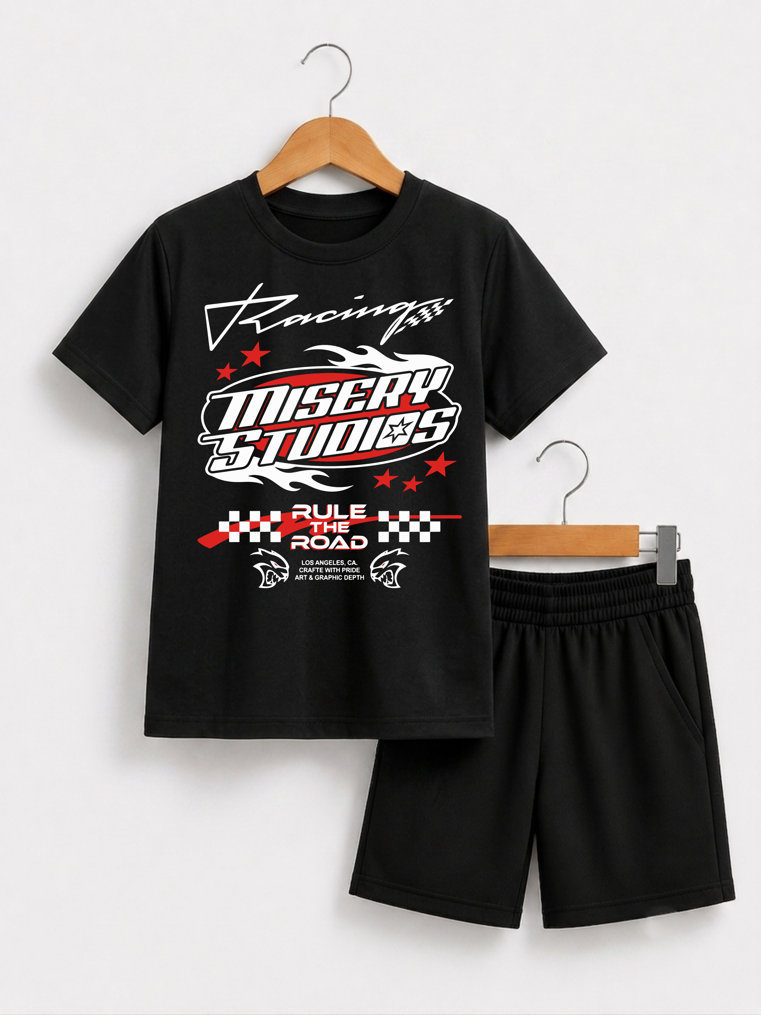 Misery Racing Championship Kids T-Shirt & Shorts Set