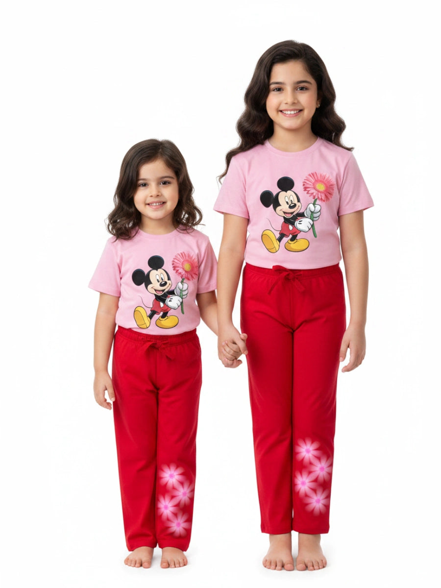 Mickey Mouse "Flower Fun" Suit Set