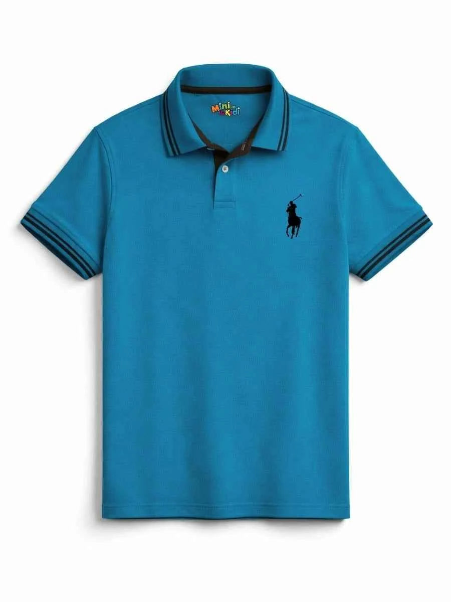 Essential Polo - Teal Blue