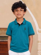 Essential Polo - Teal Blue