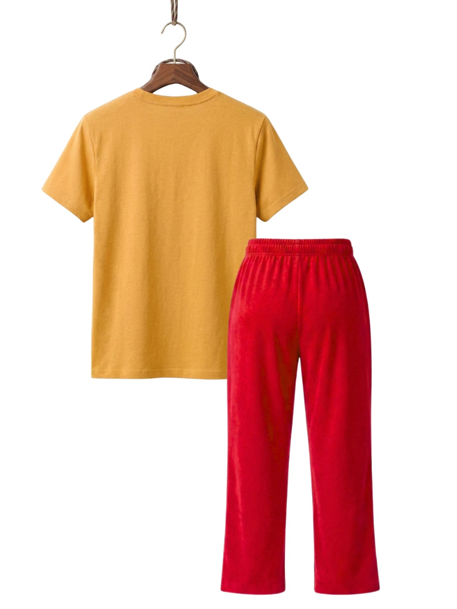 Teddy Love Cotton Suit Set