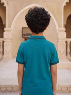 Essential Polo - Teal Blue