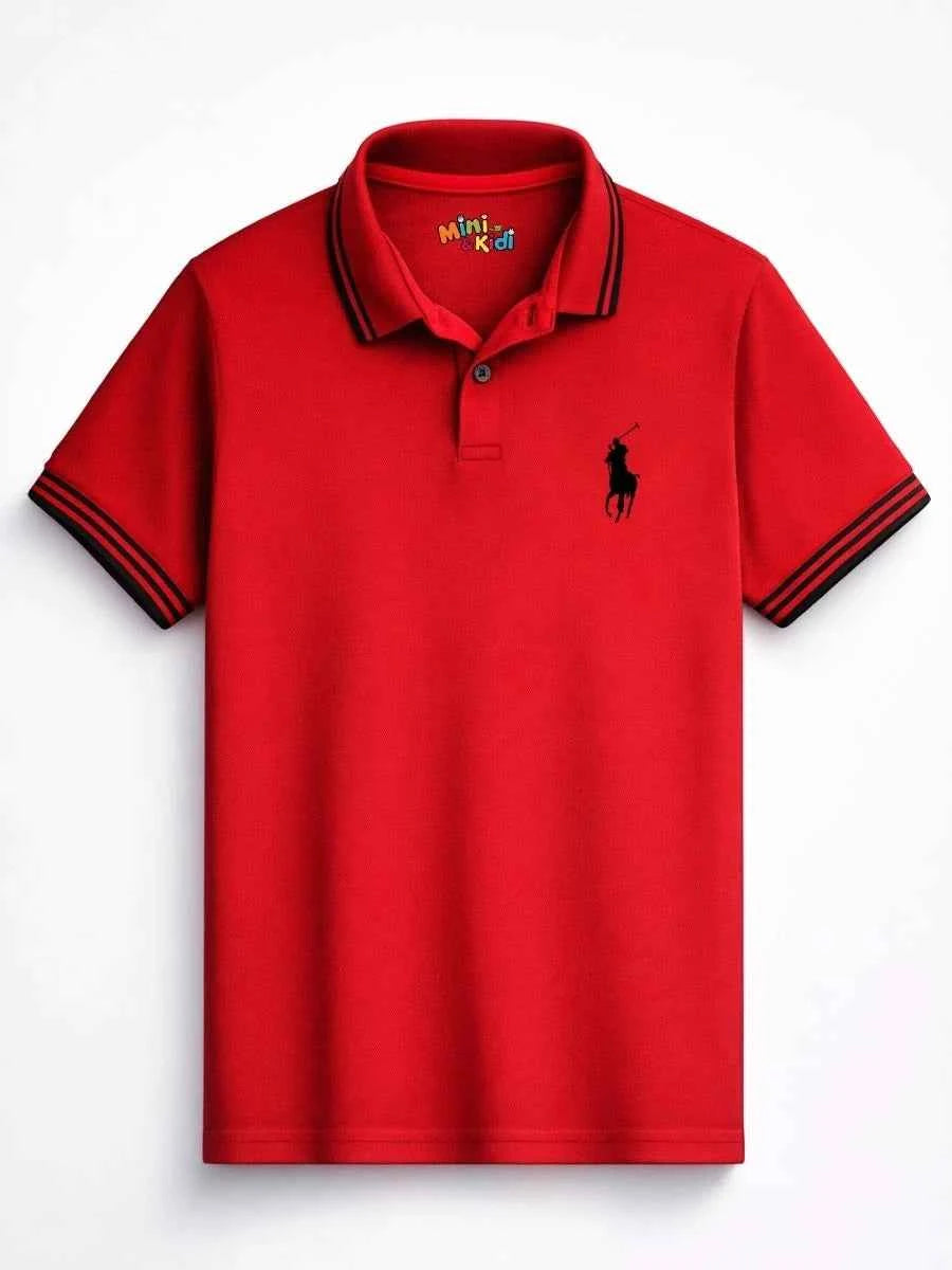 Essential Polo - Chili Red