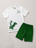 Pakistan Flag Graphic T-Shirt & Shorts Set
