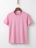Cotton Jersey Tee Pink