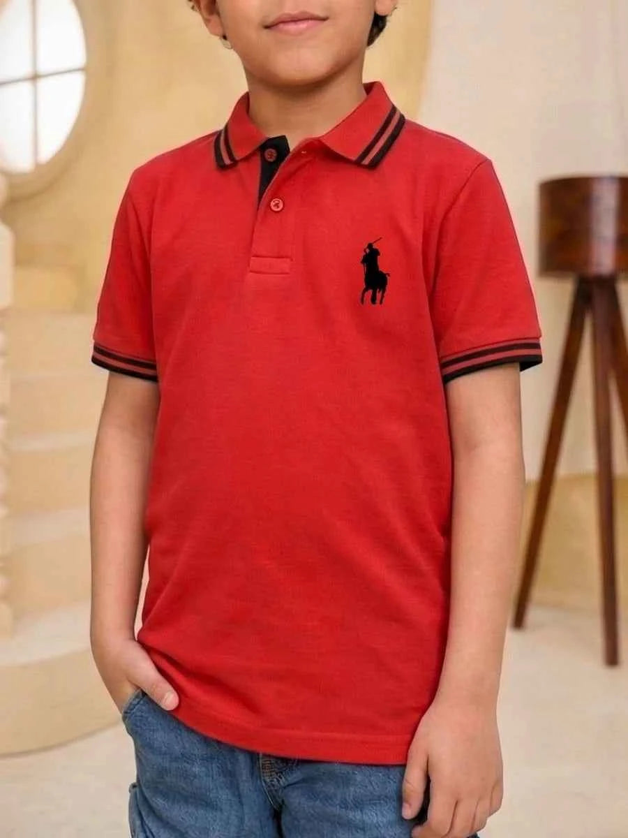 Essential Polo - Chili Red