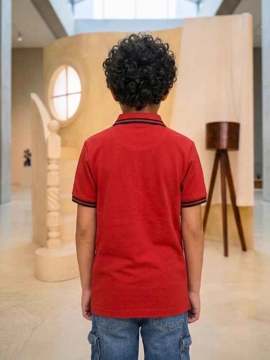 Essential Polo - Chili Red
