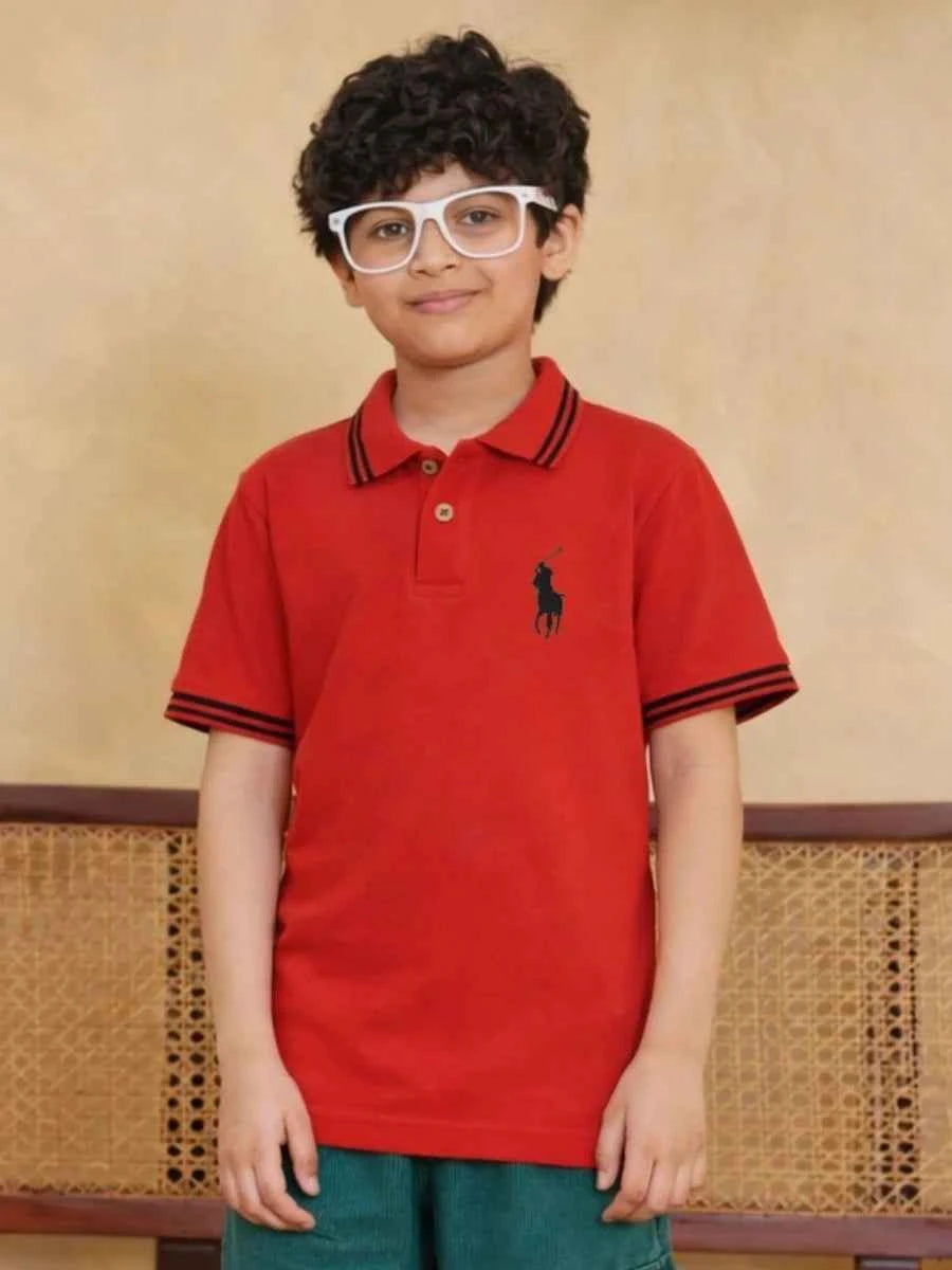 Essential Polo - Chili Red