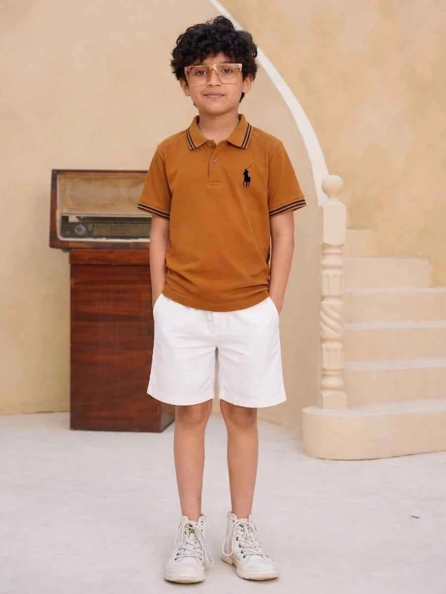 Essential Polo - Tan Brown