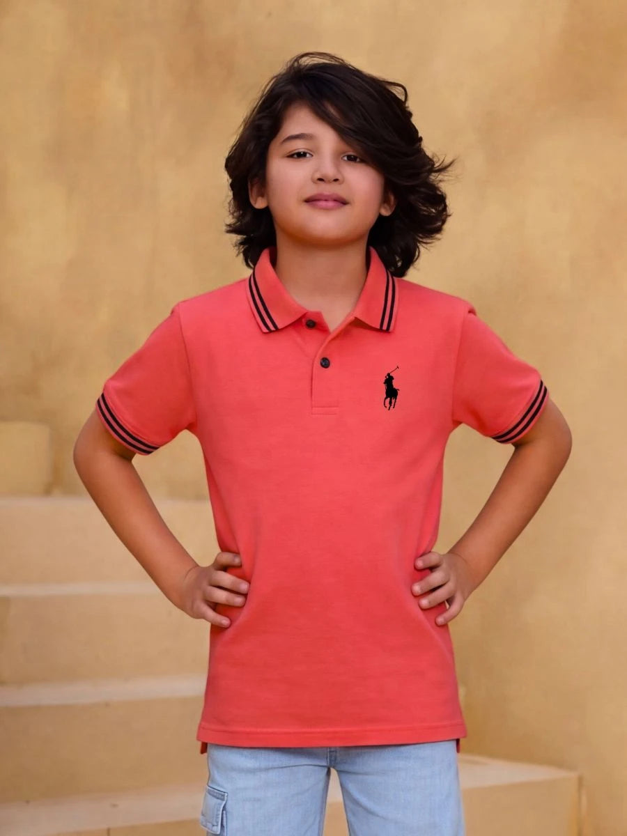 Essential Polo - Soft Peach
