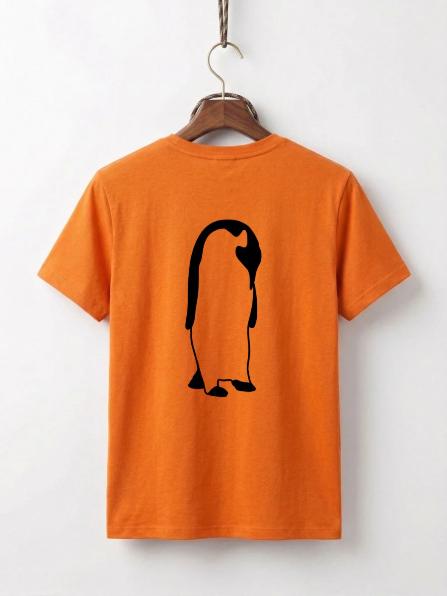 Cool Penguin Surfer