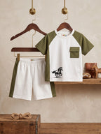Boys Wild Spirit Raglan Set