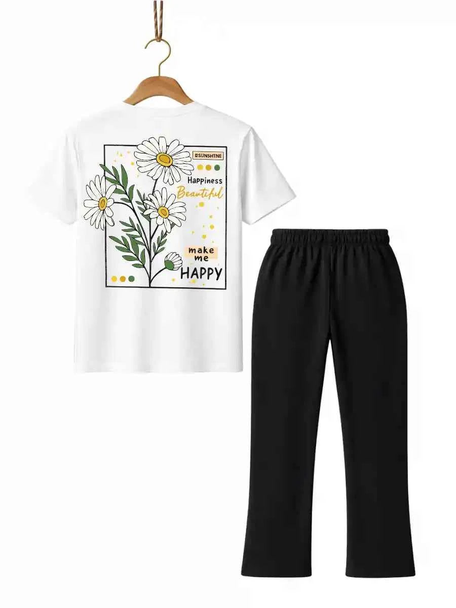 Mini Kidi’s Protect Your Peace Printed Trouser Set (Copy)