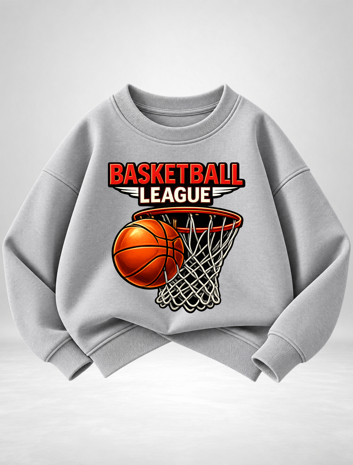 Boys Basketball League Graphic Sweatshirt