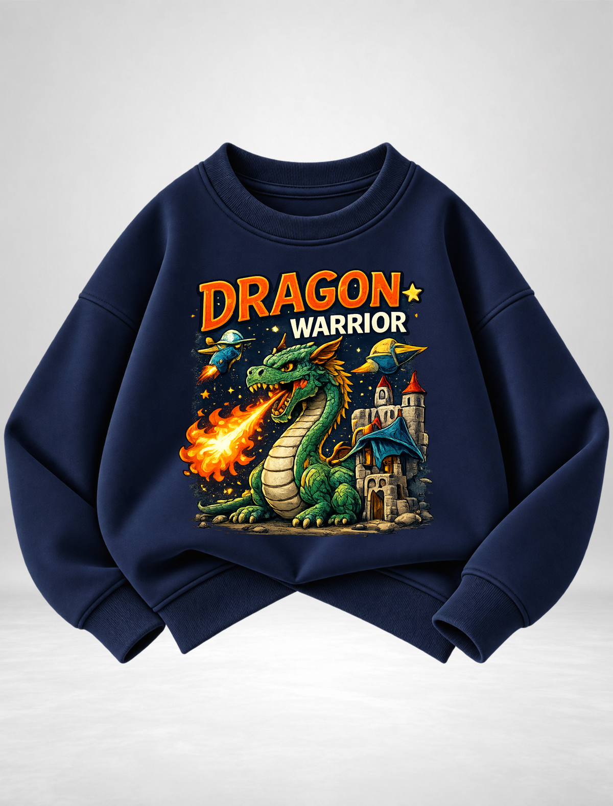 Dragon Warrior Graphic Sweatshirt