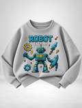 Boys “Robot Factory” Graphic Sweatshirt